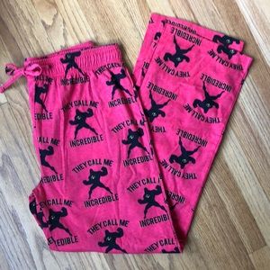 NWOT Disney Pixar Pajama PJ Pants Incredibles
